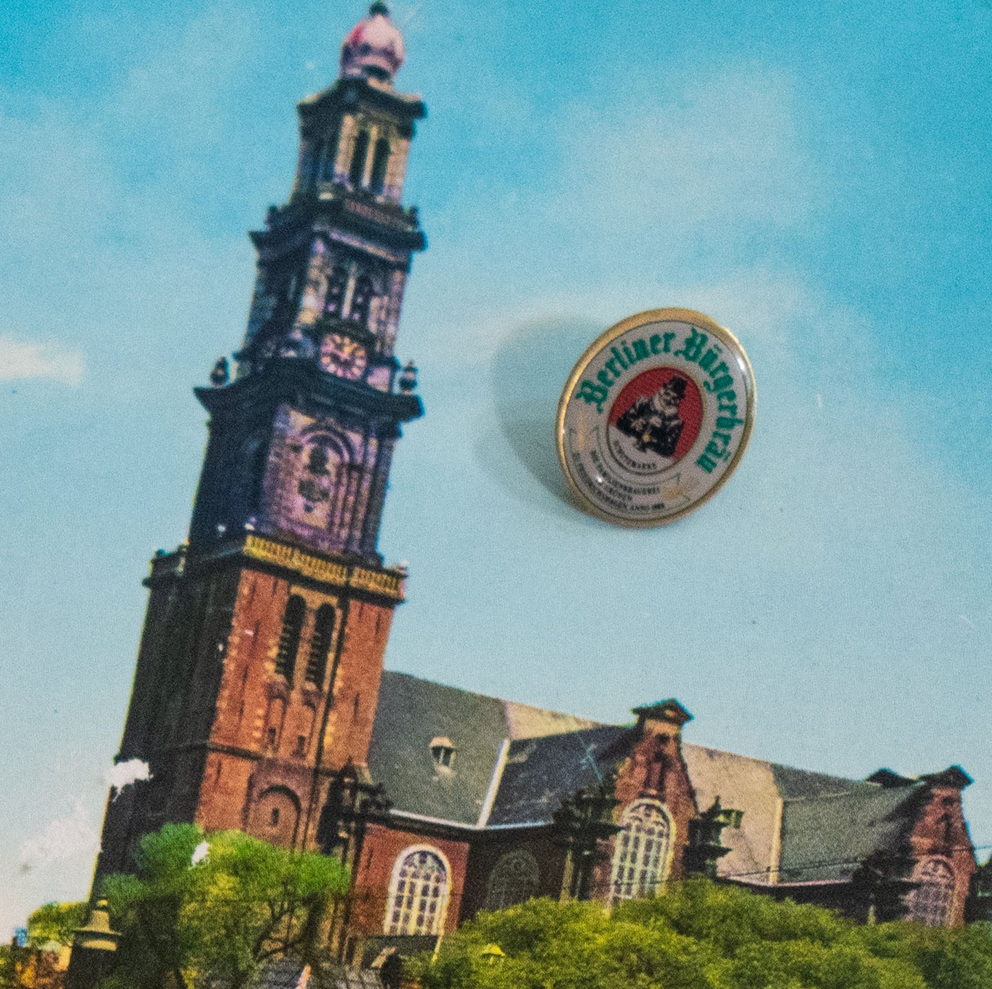 Vintage Berliner Bürgerbräu Pin